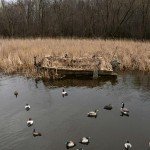 Beavertail 1400 Series Boat Blind for Wetlands