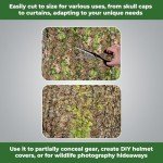 3D Leafy Camo Netting for Waterfowl Hunting