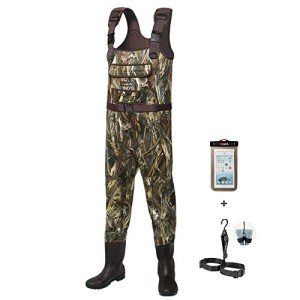 HISEA Men's Neoprene Duck Hunting Chest Waders