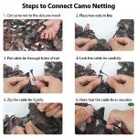 Yeacool Camouflage Netting for Hunting Blinds