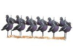 Heerweiyi 12-Pack Dove Decoys with Pegs