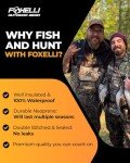 Foxelli Camo Neoprene Waders for Waterfowl Hunting