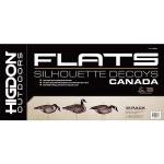 Higdon Flache Magnum Canada Silhouette Decoys, 12 Pack