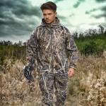 Camouflage Waterfowl Hunting Jacket and Pants Set