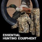 Camouflage Waterfowl Hunting Jacket and Pants Set