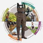 Men's and Women's Waterproof Chest Waders for Hunting
