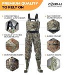 Camo Chest Waders for Waterfowl Hunting