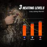 TIDEWE Men's Heated Hunting Jacket in Camo