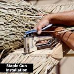 Bamboo Palm Thatch Duck Blind Cover Roll 8’