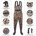 FISHINGSIR Waterproof Breathable Fishing Waders for All