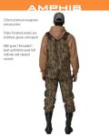 Mossy Oak Bottomland Camo Chest Waders, Size 11