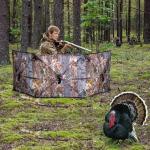 WTVIDAS Portable Three-Panel Hunting Blind for Waterfowl