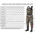 Bassdash Neoprene Chest Waders for Waterfowl Hunting
