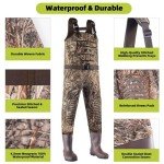 Men's Waterproof Neoprene Chest Waders for Hunting