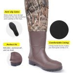 Men's Waterproof Neoprene Chest Waders for Hunting