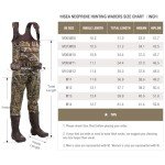HISEA Men's Camouflage Insulated Waterproof Waders
