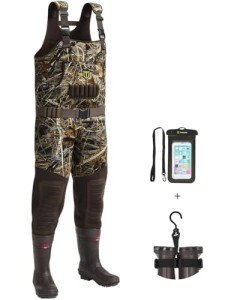 TIDEWE Waterproof Insulated Neoprene Waders for Hunting