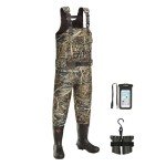 TIDEWE Men’s Insulated Camo Chest Waders