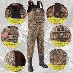 DRYCODE Men's Neoprene Insulated Camo Waders