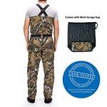 Bassdash Ultra Lightweight Neoprene Wader Pants for Men