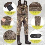 DRYCODE Men's Waterproof Camouflage Hunting Waders