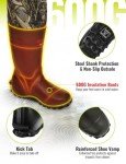 TIDEWE Women's Insulated Waterproof Hunting Waders