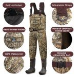 Men's Waterproof Neoprene Camouflage Waders