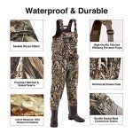 TIDEWE Camo Waterproof Chest Waders for Men