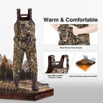 TIDEWE Camo Waterproof Chest Waders for Men