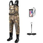Trudave Waterproof Neoprene Waders for Hunting