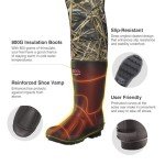TIDEWE Men’s Insulated Camo Chest Waders