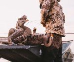 Lightweight HydroFoam Specklebelly Goose Decoys