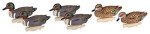 Flambeau 6-Pack Green-Winged Teal Floaters Decoys