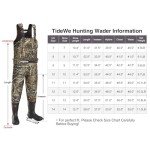 TIDEWE Men’s Insulated Camo Chest Waders