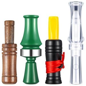 WinnerWhy 4-Pack Realistic Mallard Duck Calls