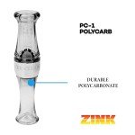 Zink Calls PC-1 Poly Goose Call - Smoke