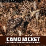 Men's Camo Hunting Jacket - Windproof & Water-Repellent