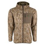 Drake Fleece Full Zip - Mossy Oak Bottomland
