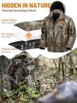 Men's Insulated Camo Hunting Jacket with Hood