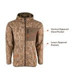 Drake Fleece Full Zip - Mossy Oak Bottomland