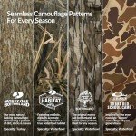 Drake Waterfowl Men's Camo Warm Quarter-Zip Hoodie