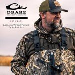 Drake Waterfowl Men's Camo Warm Quarter-Zip Hoodie