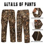 Camouflage Waterfowl Hunting Jacket and Pants Set