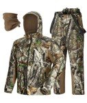 TIDEWE Men's Silent Waterproof Hunting Outfit, Size 2XL