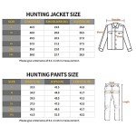 Camouflage Waterfowl Hunting Jacket and Pants Set