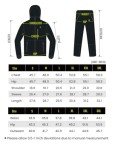 TIDEWE Men's Silent Waterproof Hunting Outfit, Size 2XL