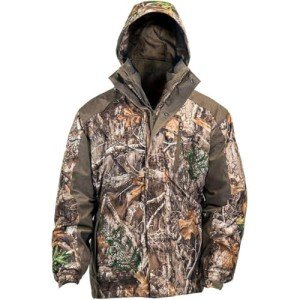 Men’s 3-in-1 Realtree Camo Hunting Parka