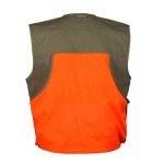 Gamehide Mid-Weight Upland Hunting Vest, Khaki/Orange