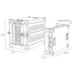K9 Kennel Boss Collapsible Aluminum Dog Box - Small