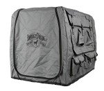 Lucky Intermediate Dog Kennel Cover - Storm Grey